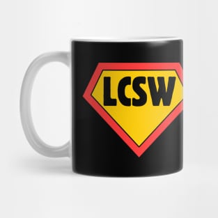 LCSW Superhero Mug